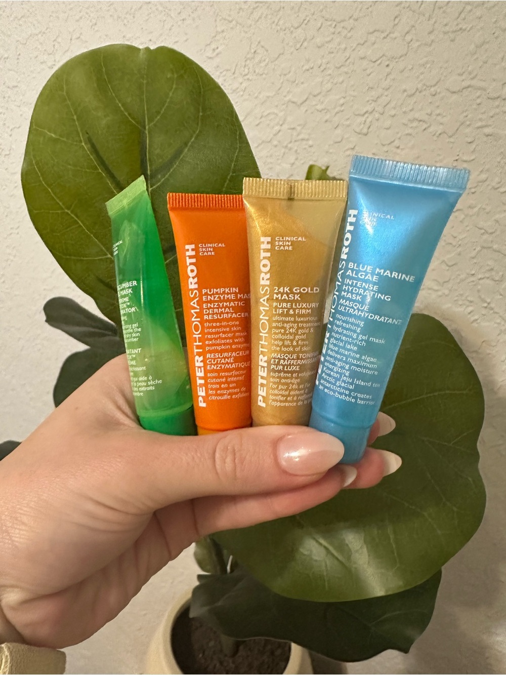 Peter Thomas Roth Skin Mask Set - Green, Orange, Gold, Blue